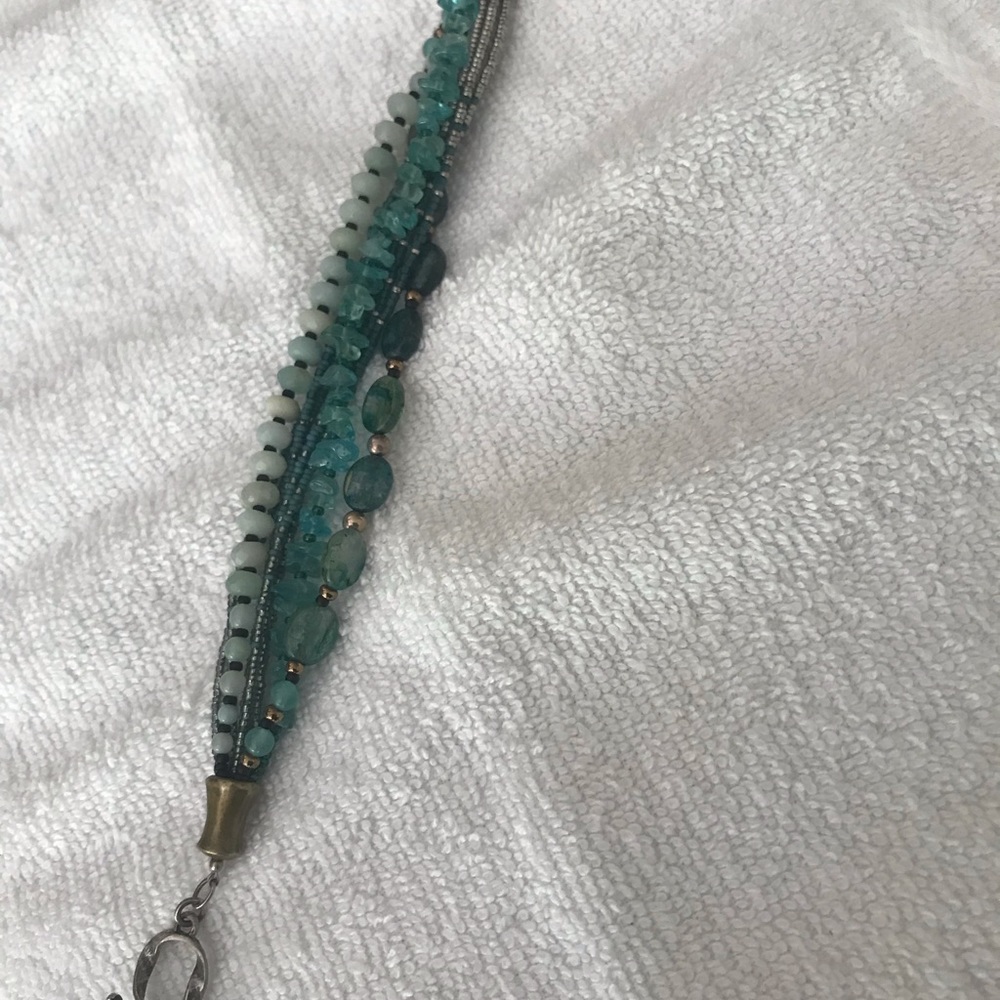 Silpada green bracelet